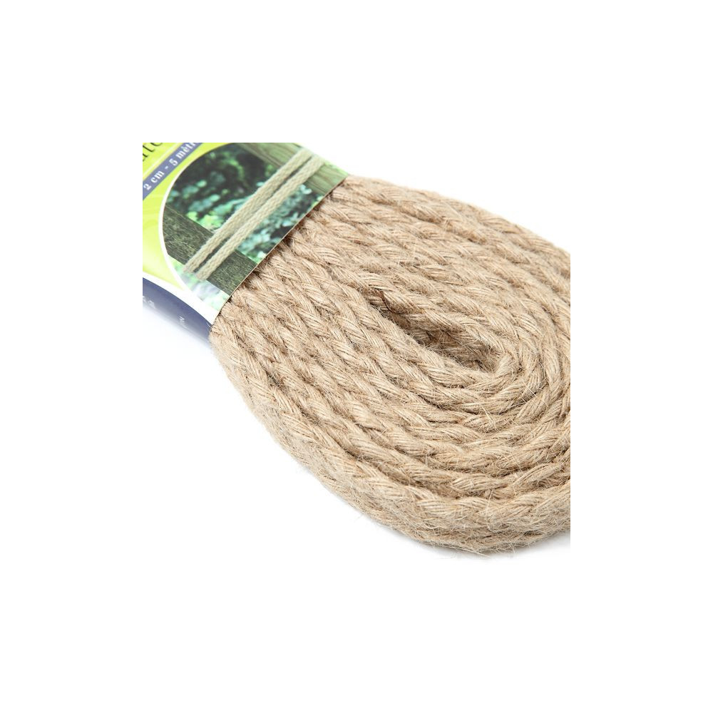 OWNGROWN Attache pour Plantes: Kit de 20m de Corde de Jute et 50