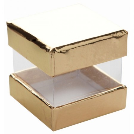 Lot de 6 boîtes à dragées cube