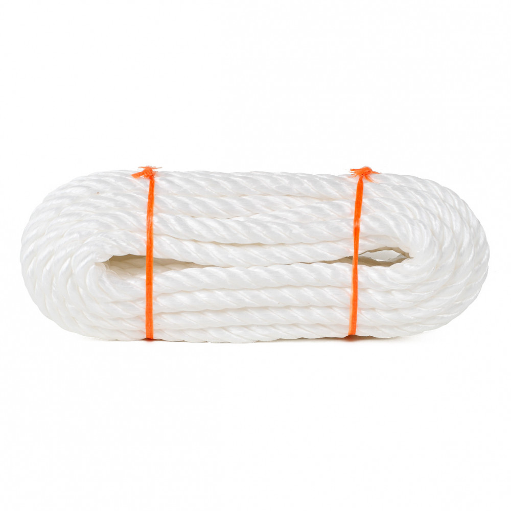 Blanc - 6mm Corde en Nylon de qualité supérieure