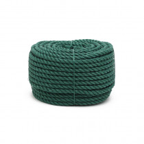 Corde verte polypropylène 50 m 12 mm