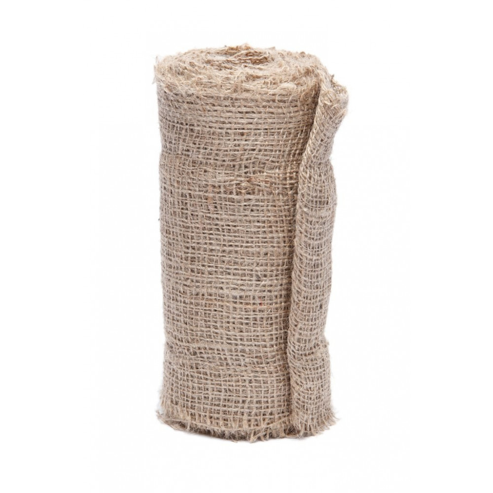 Toile de jute en Bande 20cm L : 20 m