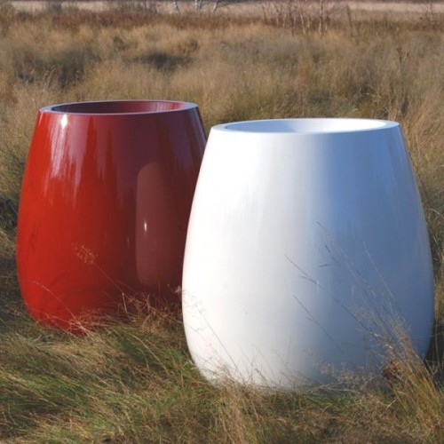 grand pot design moderne pour plante verte en intérieur et arbre en extérieur, 100 cm