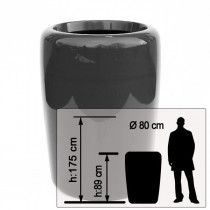 grand pot design extérieur tracino