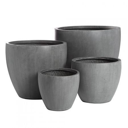 Pot Bend Design Gris Fiberstone
