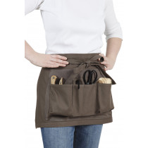 Tablier de Jardin Court Chocolat 2