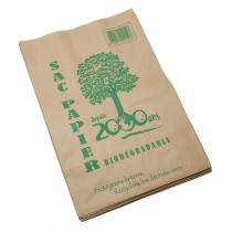 Sac en papier kraft 100 litres x10 2