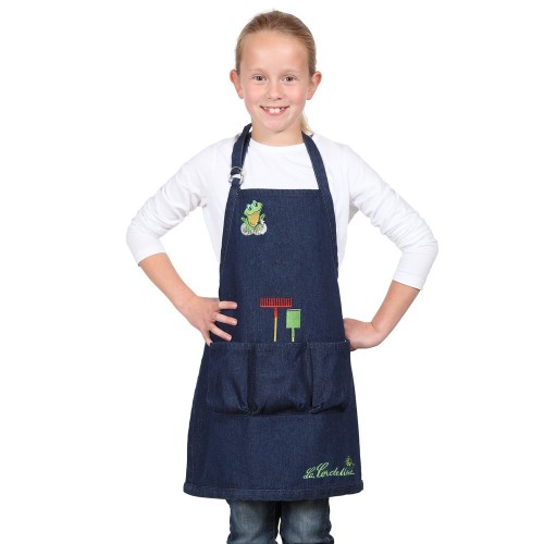 Tablier Enfant Jeans Bleu