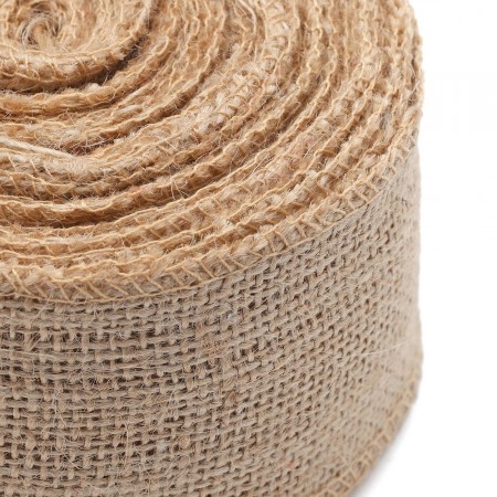 Bande de jute Naturel2 10m x 6cm