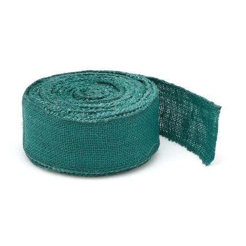 Bande de jute Vert1 10m x 6cm