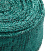 Bande de jute Vert1 10m x 6cm 2