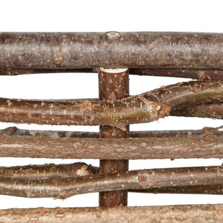 Bordure en noisetier