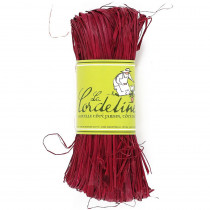 Raphia Rouge Framboise