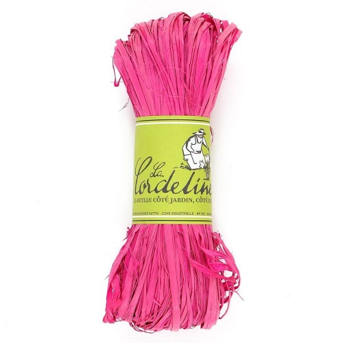 Raphia Rose Fuchsia 50g