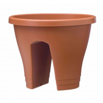 Pot de fleur Balcon et balustrade 2 faces couleur 2