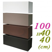 jardiniere plastique 1m