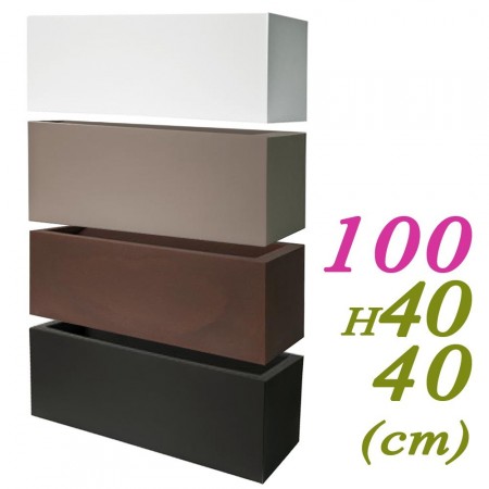 jardiniere plastique 1m