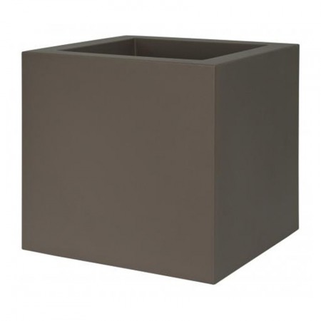 Jardiniere plastique taupe