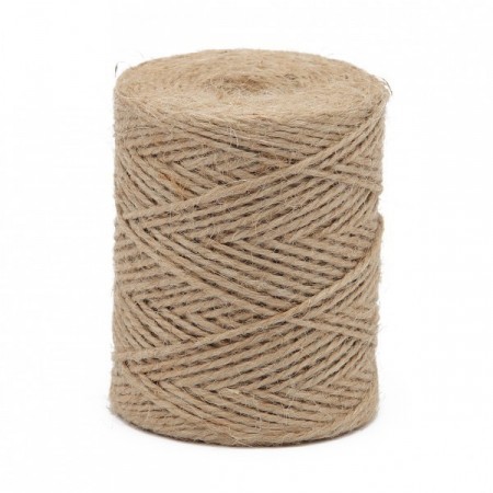 Ficelle Jute Naturel, Bobine Fil Jute 150m