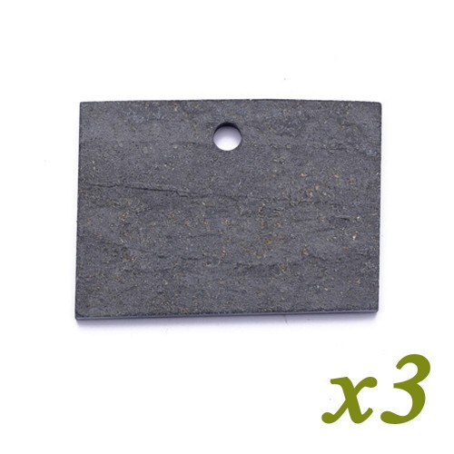 Etiquette Ardoise Naturelle 7 x 5 cm - x3