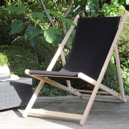 Transat pliable piscine