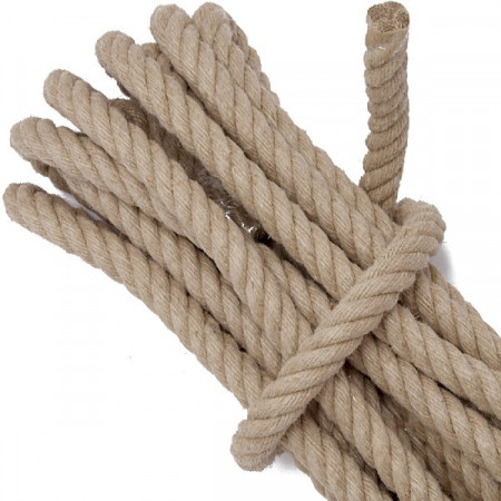 Corde de Jute Corde Chanvre Cordage Chanvre Naturel Jute Rotation Ø16mm X  20m