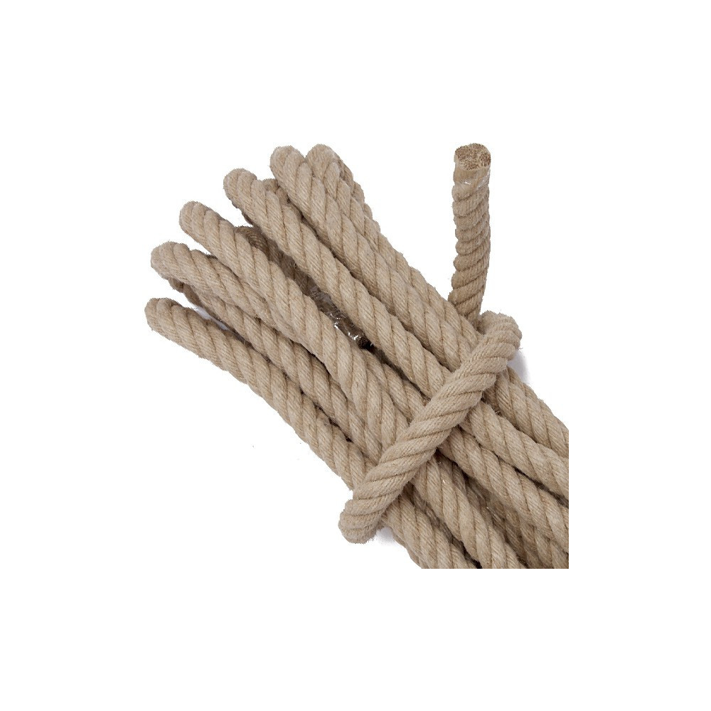 Corde en corde de jute Creative Deco - 10 m, 30 mm d'épaisseur