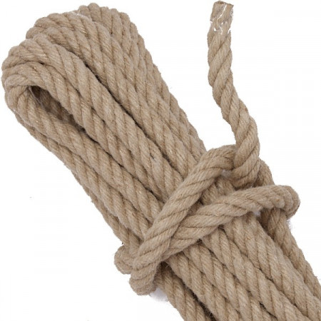 Corde de Jute Corde Chanvre Cordage Chanvre Naturel Jute Rotation Ø16mm X  20m