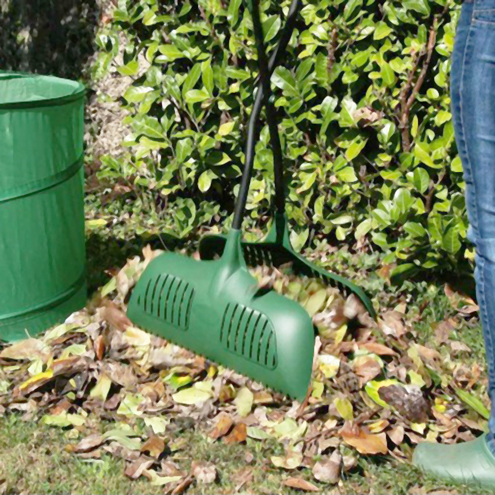 Sac de ramassage de feuilles, système de ramassage de feuilles, bâche de  ramassage de feuilles, sac de ramassage de feuilles mortes de jardin,  utilisé