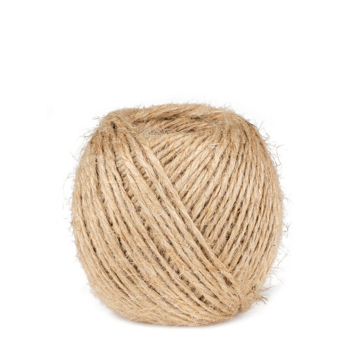 Ficelle jute 2 mm naturelle  75m