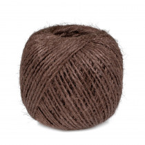 Ficelle de jute 2 mm marron chataîgne 75 m 2