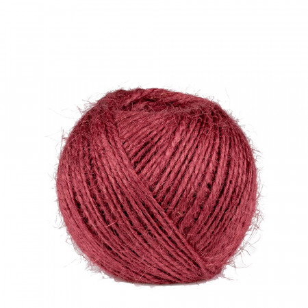 ficelle rouge, Jute fil 2 mm 75 m