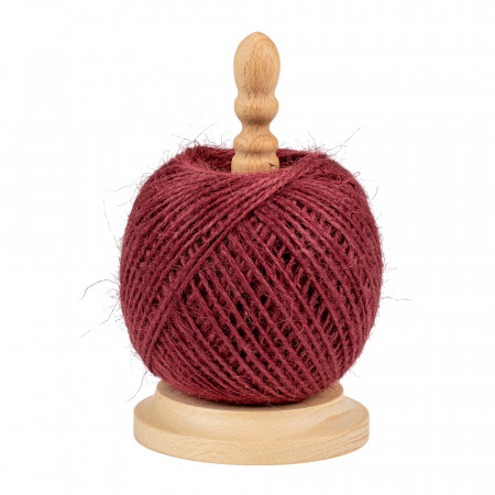 Ficelle jute 2mm rouge framboise ±150m