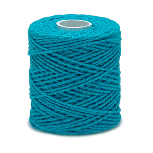Ficelle fil de Coton Bleu Turquoise