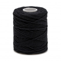 Ficelle noire, fil de coton