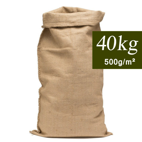 Grand sac en toile de jute