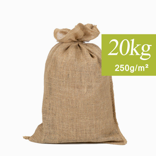 Sac jute 20kg 42x70cm 250g/m²