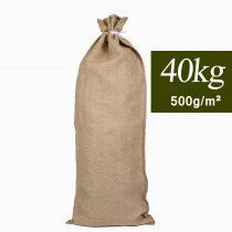 Sac en toile de jute 40 x 70 cm, 305g/m²