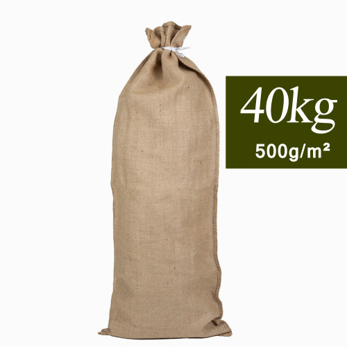 Grand sac en toile de jute