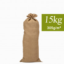 Sac en toile de jute 40 x 70 cm, 305g/m²