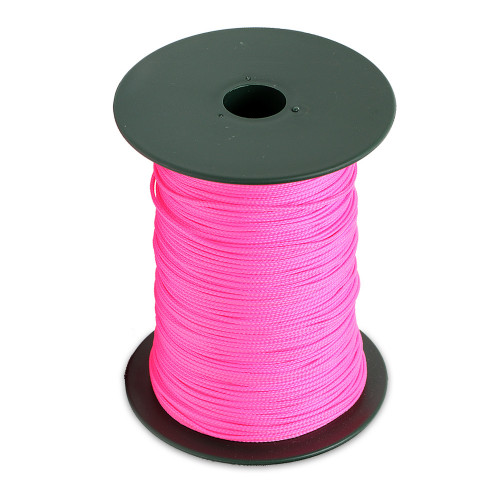 Tresse Ficelle Rose Fluorescent 100 m