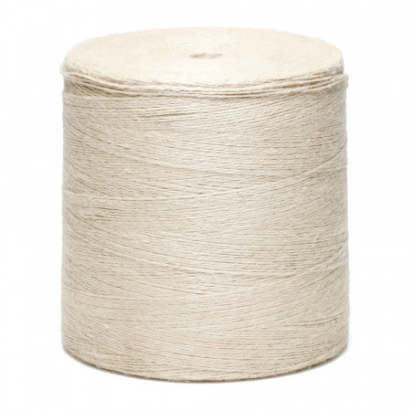 Ficelle de jute, fil blanc 2 mm en bobine Fournisseur 6,5km