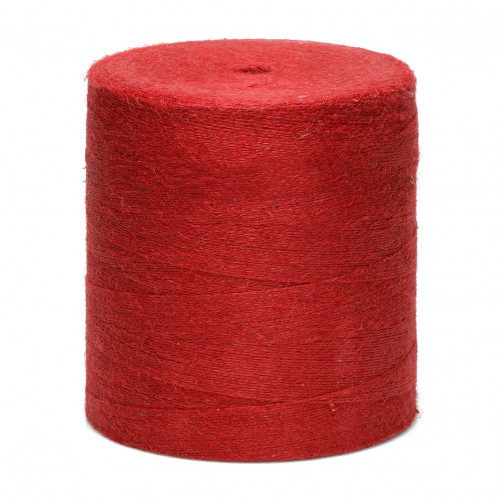 Ficelle de jute, fil rouge 2 mm en bobine Fournisseur 6,5km