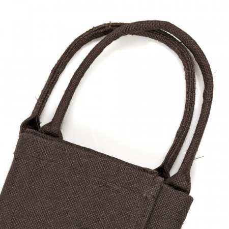 Sac de Courses en Jute Chocolat