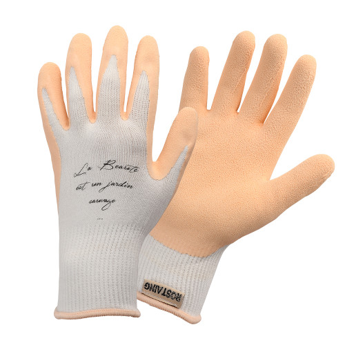 Gants taille 7, latex et bambou, jardinage