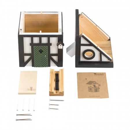 maison oiseaux colombage