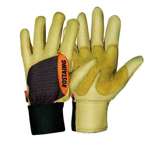 Gants coupe de bois et buches