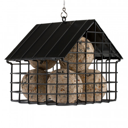 Mangeoire aux oiseaux pour boules de graisse.