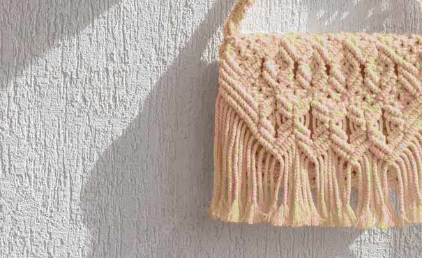 sac en macramé