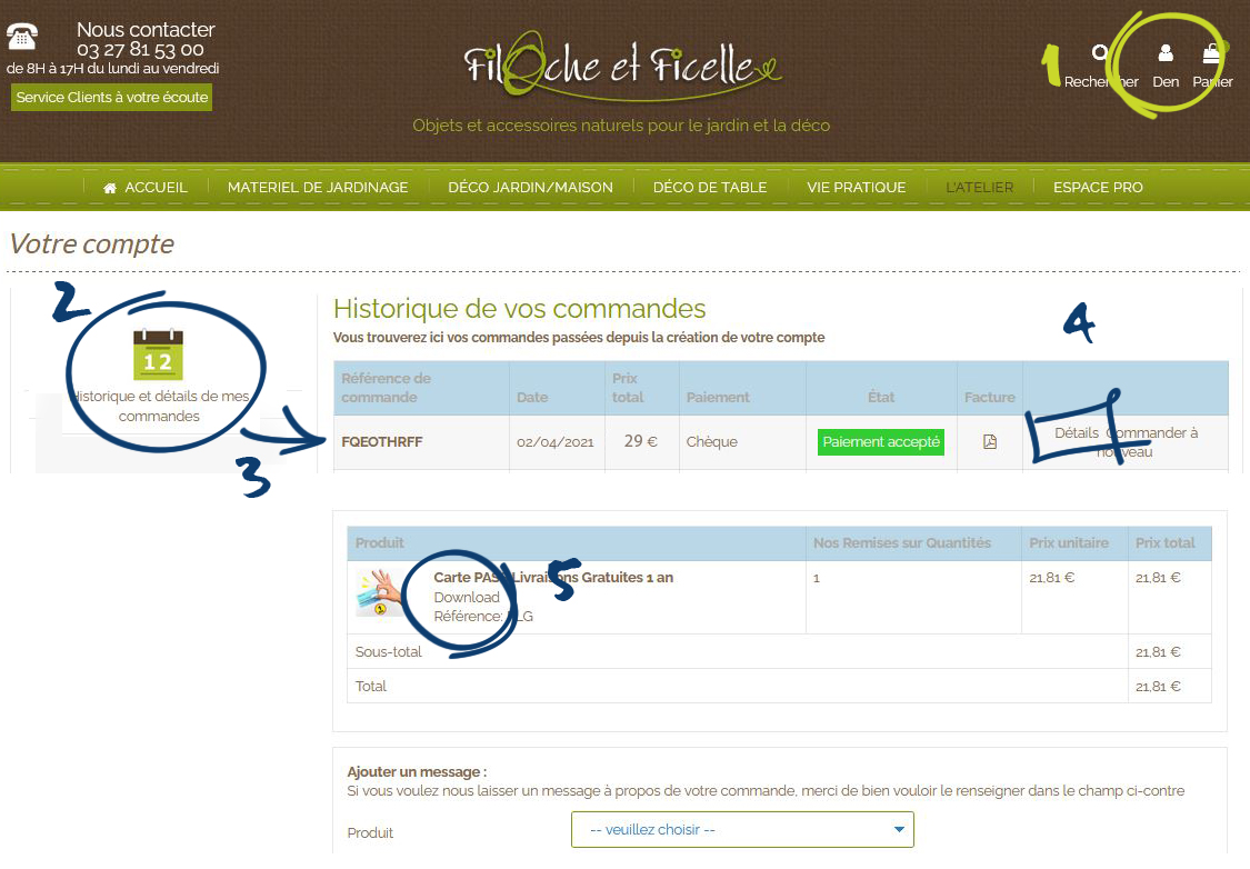 trouver carte livraison gratuites sur internet