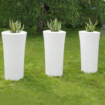 pot de fleur design pour le jardin